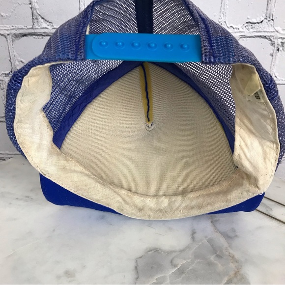 Daytona Bike Week 1983 Vintage Motorcycle Racing SnapBack Mesh Trucker Hat Sz OS - Picture 9 of 12